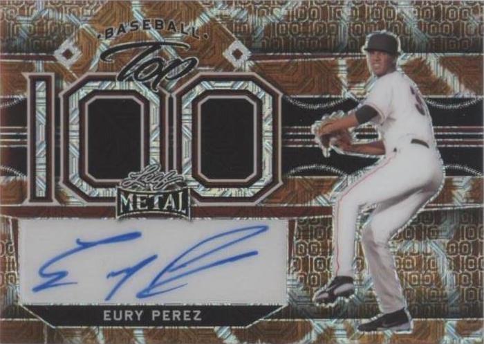 2022 Leaf Metal - Eury Perez #T-EP1 - 1 of 1