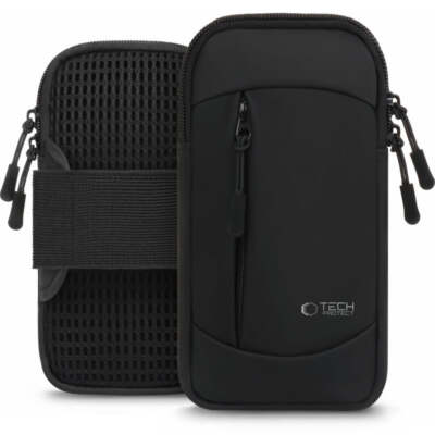 Armbinde Tech Protect M6 Universal Sport Tasche Schutztasche Futeral Schwarz