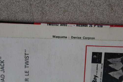 LP 25 cm. twistez twistez twistez avec danny boy, les ambassadors....( 25P038) - Picture 5 of 5