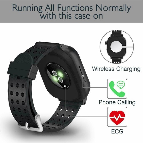 Waterproof Case with Band Strap For Apple Watch Series 6/5/4/3/SE 44/40/42/38MM - Picture 5 of 8