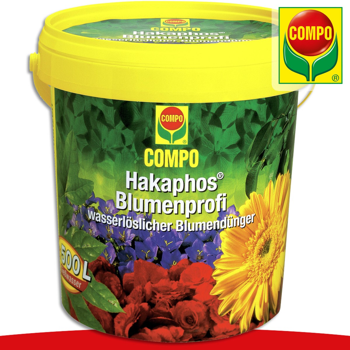 COMPO 1,2 kg Hakaphos  Blumenprofi im wiederverschliebaren Eimer