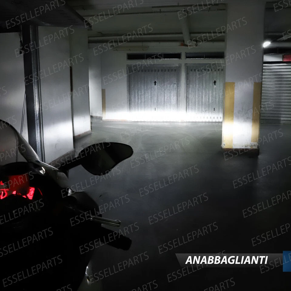 CONVERSIONE FARO LED PER HONDA VFR 1200 F ANABBAGLIANTE ABBAGLIANTE 6000K BIANCO - Immagine 2 di 4