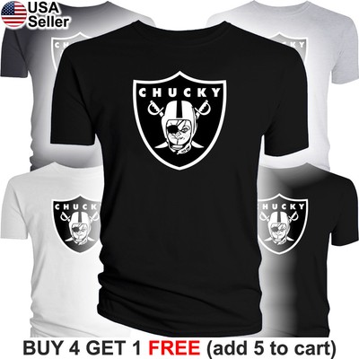 raiders chucky shirt