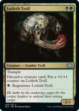 Lotleth Troll Double Masters 2022 NM Black Green Uncommon MAGIC CARD ABUGames