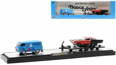 DODGE A100 Van 1967 & Plymouth Road Runner 1969  - M2 1:64