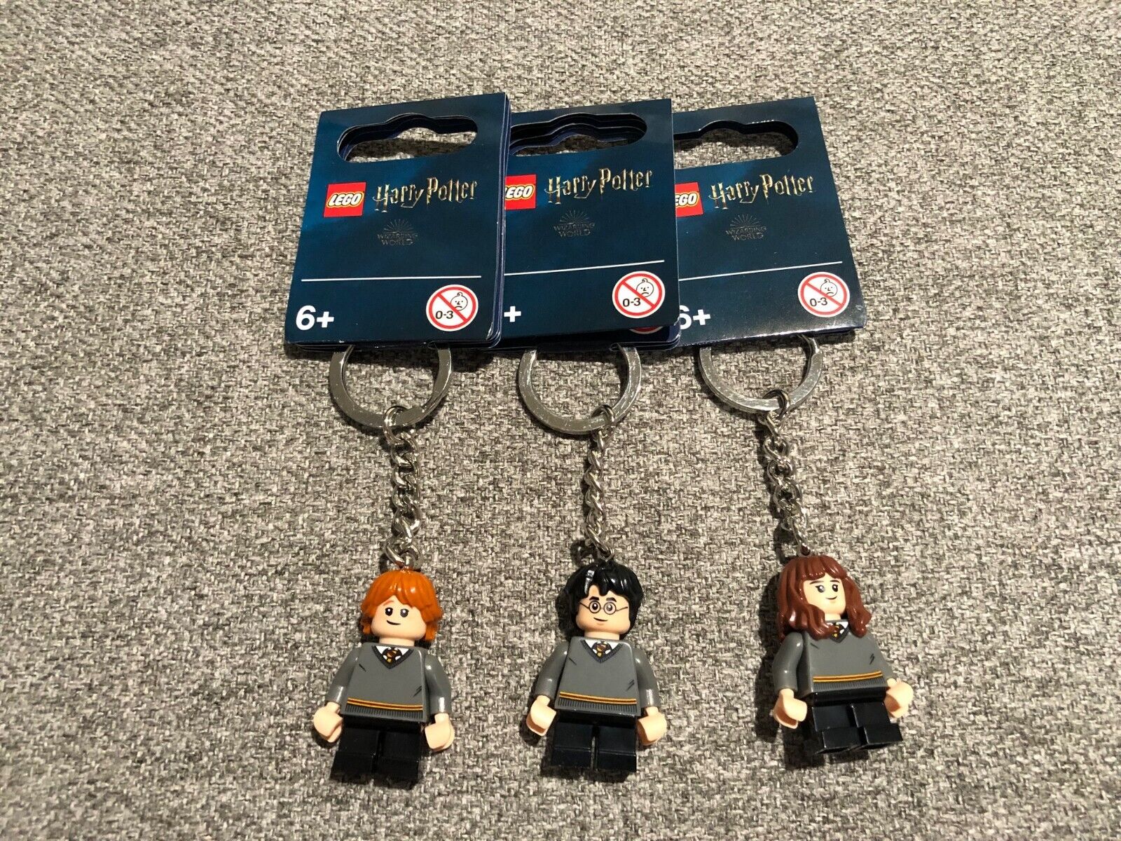 LEGO Harry Potter Hermione Ron Weasley KEYCHAIN Keychain 854114 854115 854116