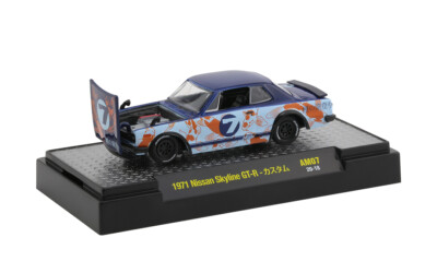 L35 32600 AM07 M2 MACHINES AUTO MODS 1971 Nissan Skyline GT R  1:64