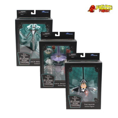 特撮 Neca Nightmare Before Christmas inches Lock Shock and Barrel inches Statue NIGHTMARE BEFORE CHRISTMAS LOCK, SHOCK & BARREL STATUE | eBay