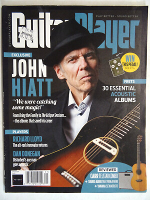 Guitar Player Magazine 2019 January John Hiatt Richard Lloyd Dan Donegan
