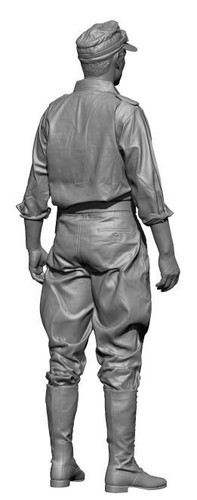 1/35 resin figures model kit WW II German officers unassembled unpainted - Picture 3 of 3