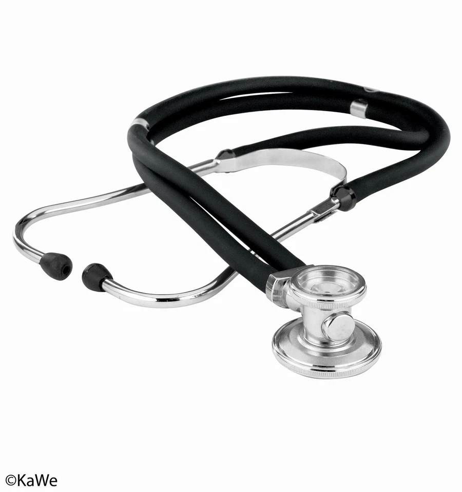 KaWe Stethoskop Rapport mit Doppelkopf schwarz Doppelkopfstethoskop