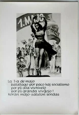 31416 Ak 1. Majo 1. May Maigrüße Propaganda Socialism To 1960 GDR Cuba Spain