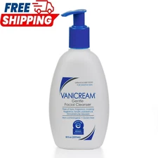 Vanicream Gentle Facial Cleanser w/ Pump Dispenser 8 fl oz For Sensitive Skin