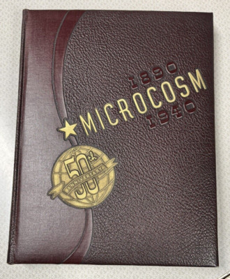 1940 50th Anniversary DICKINSON COLLEGE YEARBOOK MICROCOSM Carlisle PA