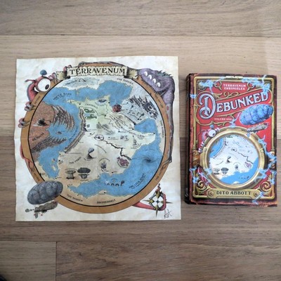 Debunked Terravenum Chronicles Dito Abbott Signed with Color Map 2022 Paperback