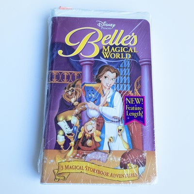 Beauty And The Beast Belles Magical World Vhs 1998 Like New Seal Not Broken Ebay