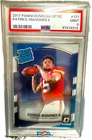 2017 Panini Donruss - Rated Rookie Patrick Mahomes II #177 (RC), PSA 9