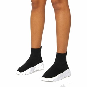 hi top sock trainers