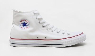 CONVERSE Chuck Taylor High Top Men Shoes Optical White Fashion Sneaker Size 16