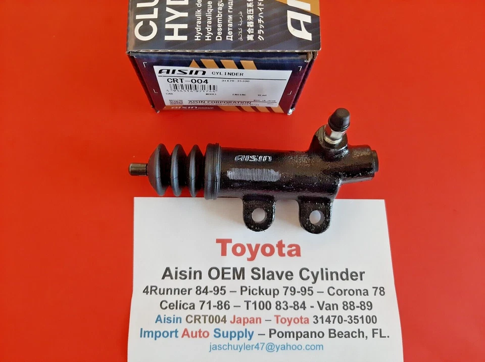 Toyota 4Runner  84-95, Pickup 79-95, T100 93-94, Van 88 OEM Aisin Slave Cylinder - Image 2 of 4