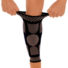 Copper Calf Support Brace Shin Splint Compression Sleeve Leg Wrap for Men Women