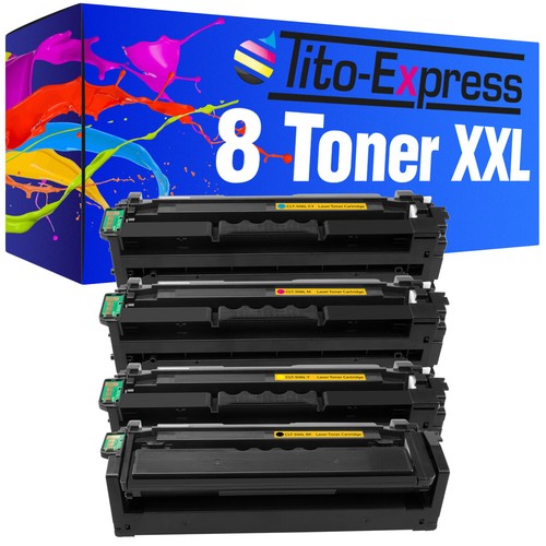 Toner Kartuschen PlatinumSerie 8x für Samsung CLT-404S CLT-406S CLT-504S CLT-506 - Afbeelding 80 van 249