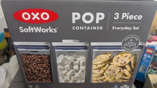 OXO SoftWorks Pop Container 3 - Piece Everyday Set