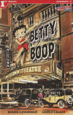 Betty Boop #1 Midtown Exclusive Robert Hack NYCC Color Variant Cover | eBay