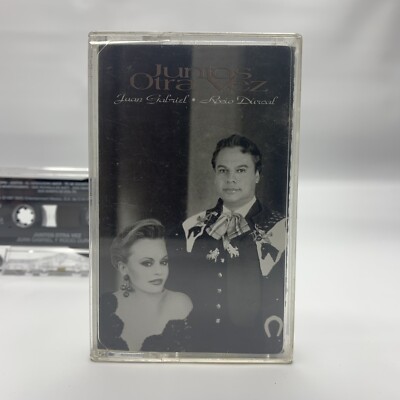 Juan Gabriel y Rocio Durcal Cassette Juntos Otravez 1997 Te Sigo Amando Rare