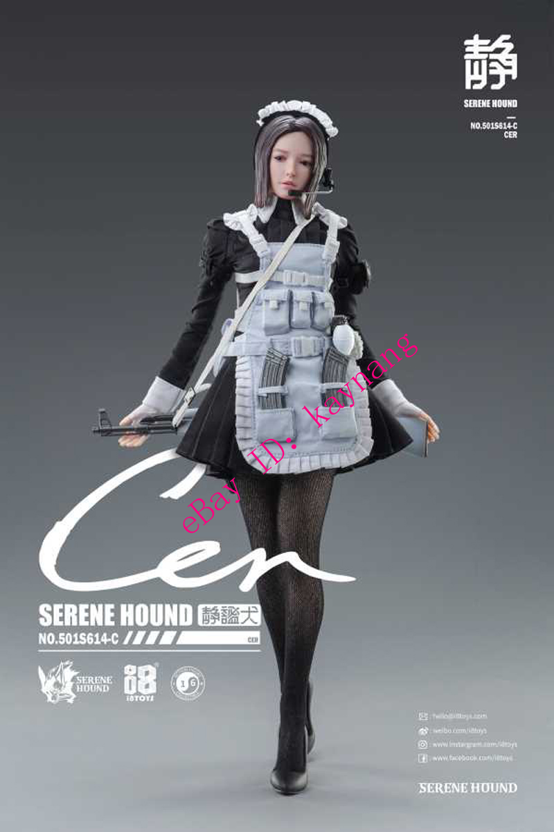 i8TOYS 1/6 SERENE HOUND ケルベロスメイド隊　ベイ　ボディ i8TOYS 501S614-C 1/6 Serene Hound Cerberus Maid Team Cer Action
