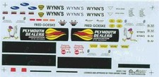 Slixx 7102 Plymouth Dealers Association Roadrunner F/C 1/24 1/25 waterslidedecal