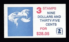 BK140B, $9.35 (x3) Express Mail Booklet, Mint NH, Scott $57.50
