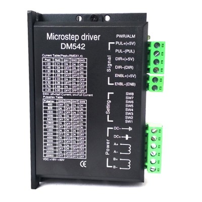 DM542 CNC Digital Microstep Driver Schrittmotorsteuerung 2-Phasig 20-50V DC5698