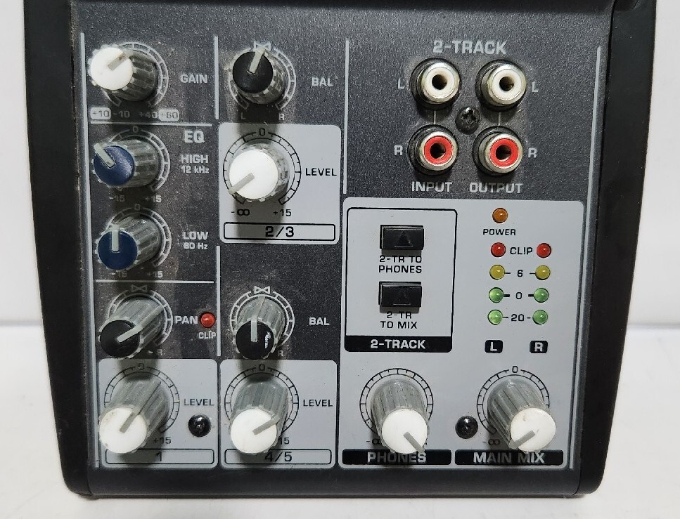 Behringer XENYX 502 5-input Mixer - No Power Supply | eBay