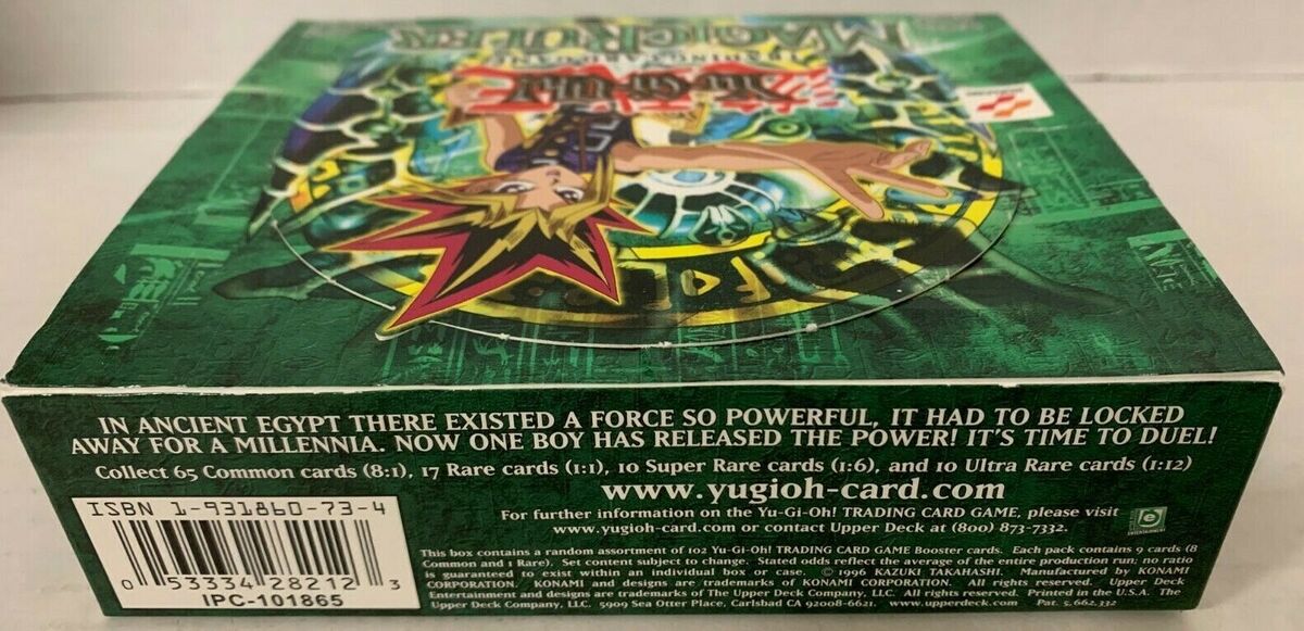YU-GI-OH! MAGIC RULER FIRST EDITION EMPTY BOOSTER BOX YU-GI-OH! MAGIC RULER FIRST EDITION EMPTY BOOSTER BOX