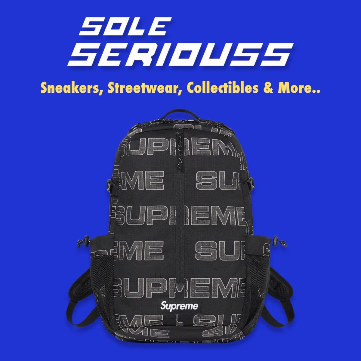 Supreme Backpack Black FW21
