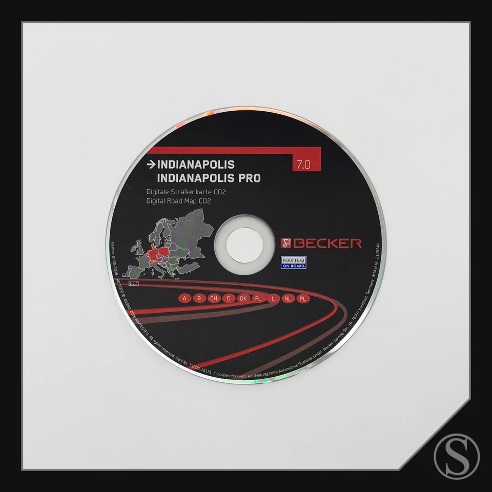 Becker Digitale Straßenkarte Central Europe 7.0 T1000-16136 Navigationssoftware - Bild 2 von 3