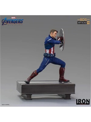 Iron Studios 1/10 CAPTAIN AMERICA Avengers Endgame Marvel w/Art