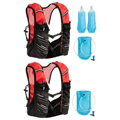 Trinkweste, Trinkrucksack, Tagesrucksack, Laufweste, Trinkbeutel für Wandern,