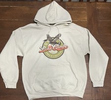 Luke Combs Tour Hoodie Large Growin  Up and Gettin  Old 2024 Sweatshirt Beige