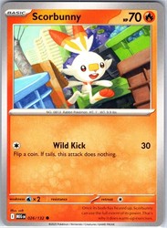 Scorbunny 026/132 Common Mega Evolution