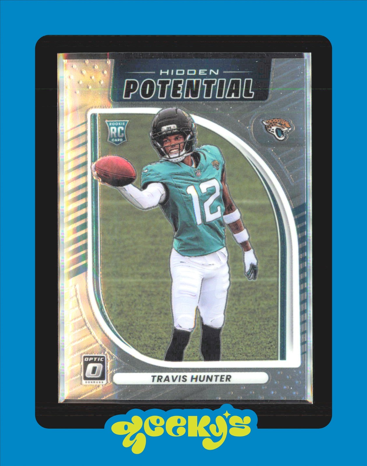 2025 Travis Hunter Donruss Optic Hidden Potential RC Rookie #3 Jaguars $2MIN
