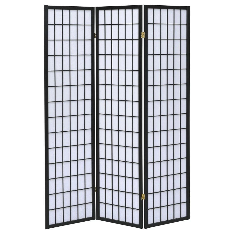 Coaster Home Furnishings - Carrie - Solid Wood - 3-Panel Folding Shoji Screen... - Image 4 of 4