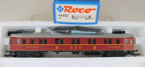 Roco 44452 Vagón cama de tren rápido "Lucio" de DSG de una colección con embalaje original DC | Zustand: Gebraucht
