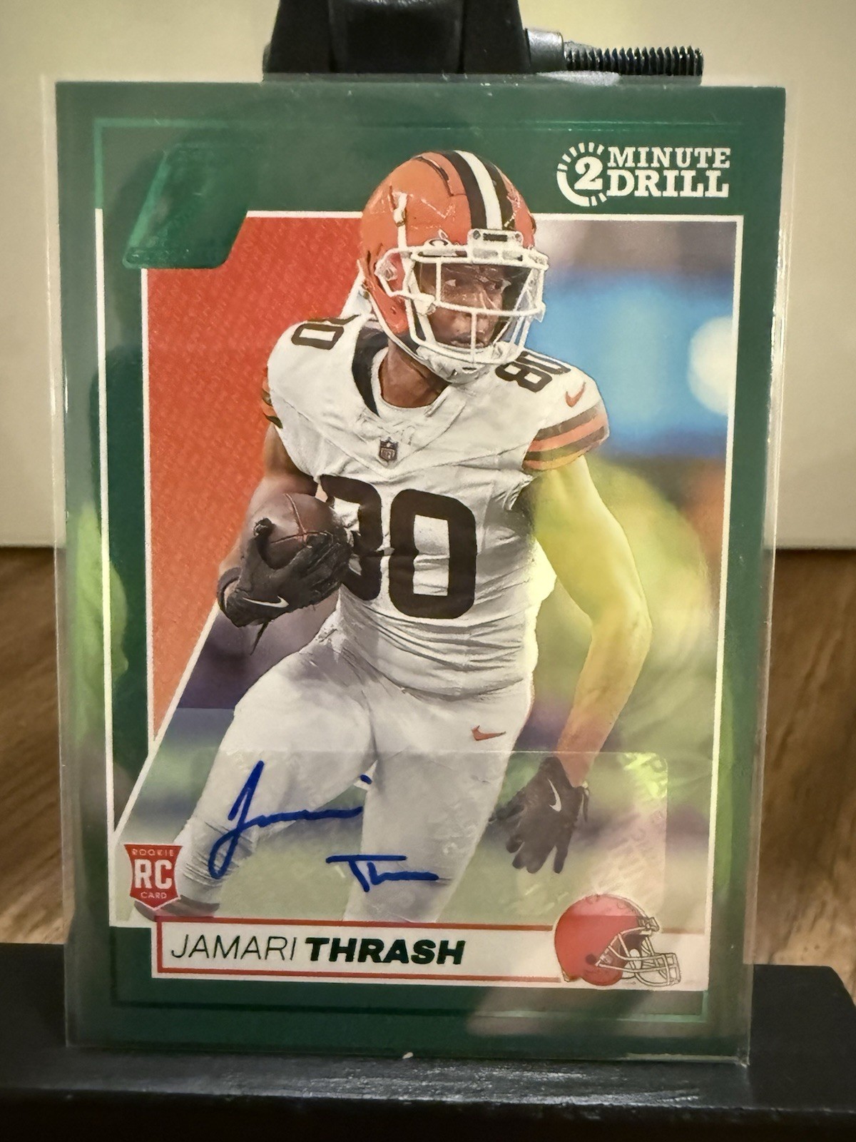 2024 Panini Zenith - Rookies Jamari Thrash #141 Two Minute Drill Autographs (RC)