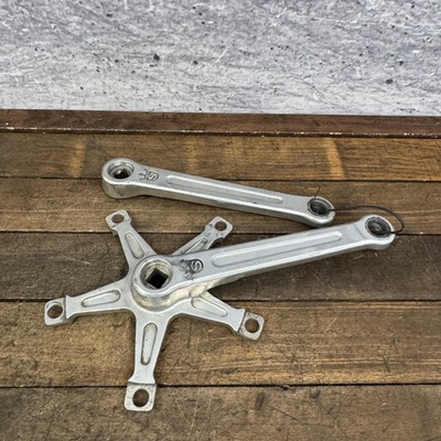 Vintage Sugino S-Crown Crankset 171mm 144 BCD Square Cranks Old