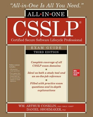 CSSLP Certified Secure Software Lifecycle Professional All-in-One Exam Guide, T,