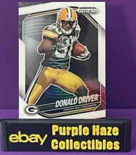 2025 Panini Prizm Black - Donald Driver #61 White Prizm /175 Packers