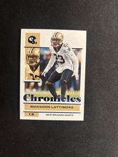 2021 Panini Chronicles - Marshon Lattimore #61 blue foil /99