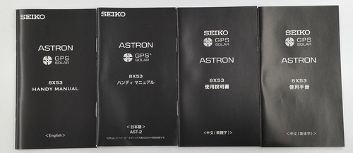 Seiko Astron 8X53-0AV0-2 Titane Céramique Jour Date Solaire Montre Hommes Auth - Photo 8 sur 8